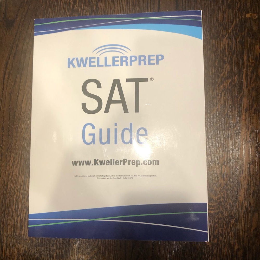Kweller Prep SAT Guide Book